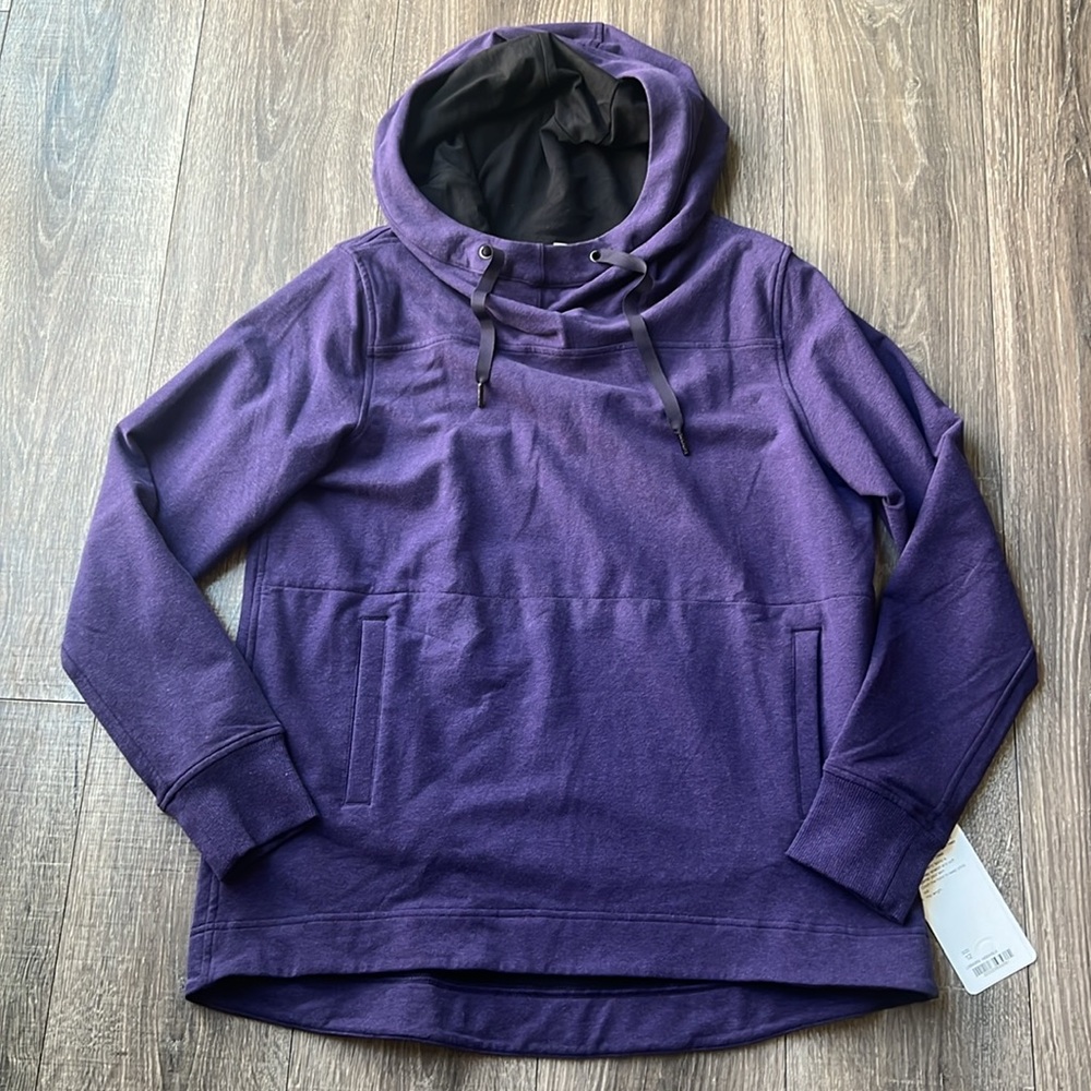 NWT Lululemon Split Pullover purple